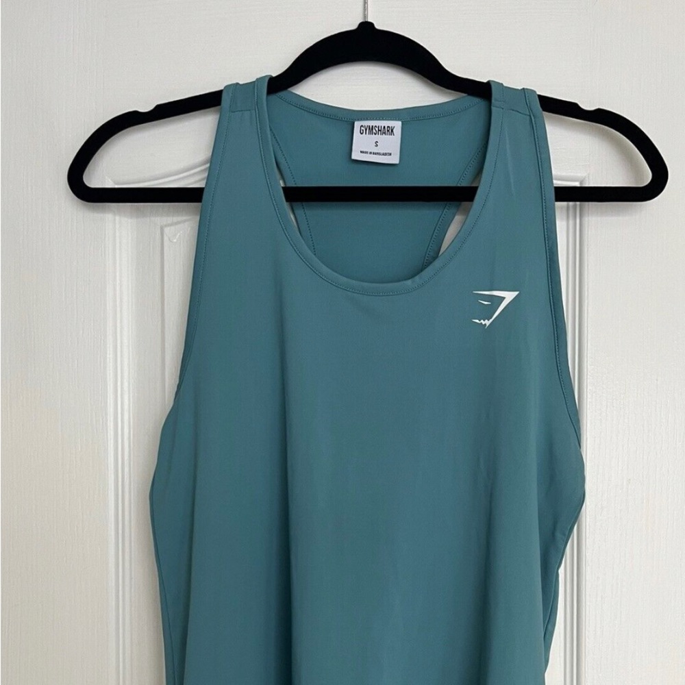 Gymshark tank TEAL